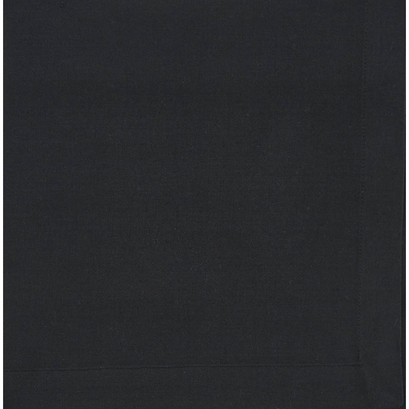  Ensemble de 4 serviettes Black Elements, Carré 20 po, Noir