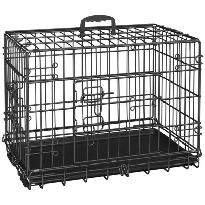 Caisse en métal pour petits chiens