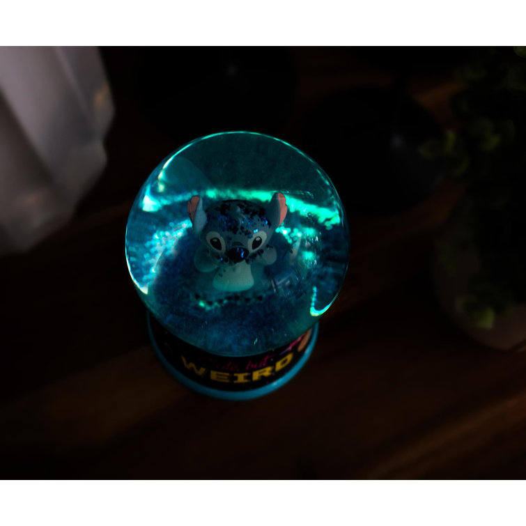 Walt Disney Lilo & Stitch Holiday Stitch 100 mm Waterdazzler Water Globe  BOXED
