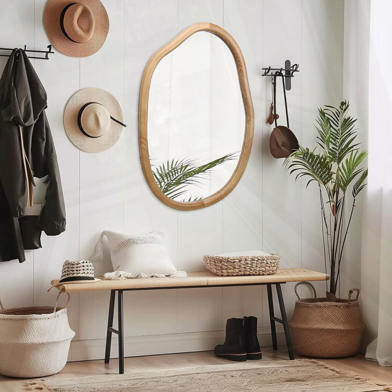 Miroir asymétrique pour décoration murale