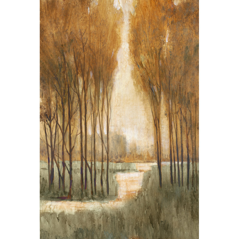 Golden Forest I by Timothy O' Toole - Painting, 30cm H x 20cm W, Wrapped Canvas