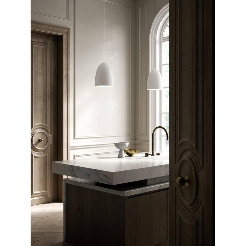 1 - Light White Single Pendant
