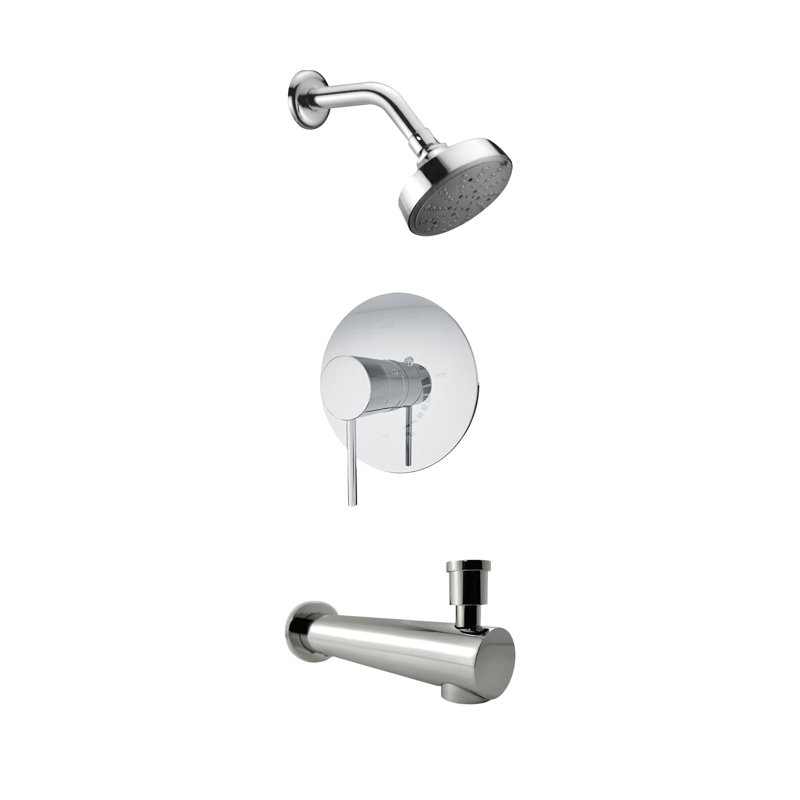 Complete Shower System with Rough-in Valve