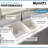 Ruvati 33 x 22 inch epiGranite Drop-in Topmount Granite Composite Quartz Double Bowl Kitchen Sink - Caribbean Sand --36823021