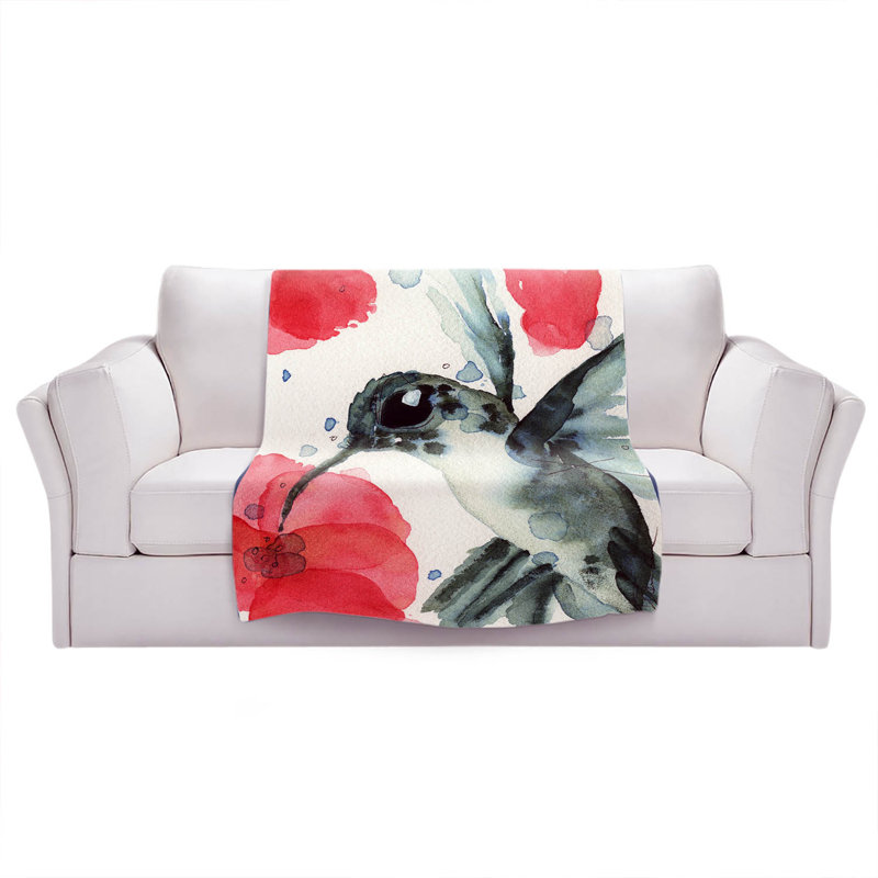 Hand Woven Throw Blanket, 68" x 80"