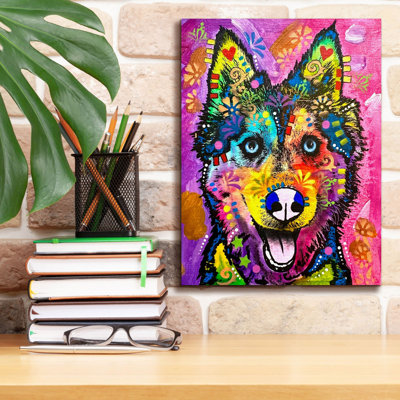 'Duotone Snout' by Dean Russo Canvas Wall Art