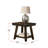 Rectangular End Table In Dark Espresso