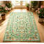 Tapis rétro taupe lavable pour l'intérieur-321572558-321572597