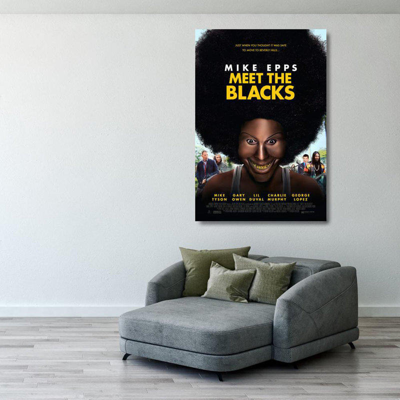 Meet the Blacks, 40" H x 27" W
