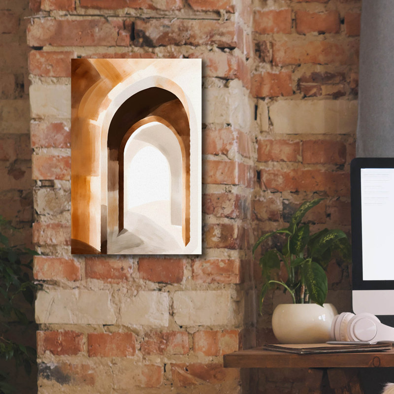 "Mid Century 6" par Petals Prints Design, H 18 po x l 12 po