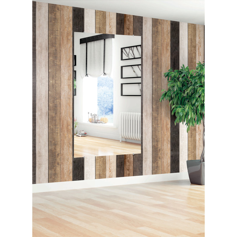 Zarrea Flat Wall Mirror, 33.5" x 64"