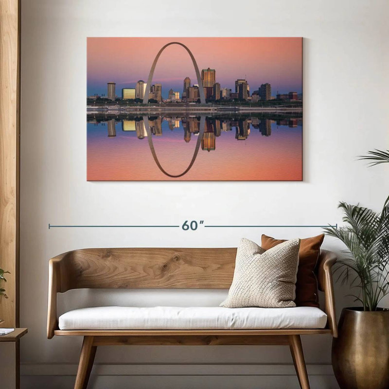 Rorry St Louis Skyline, 30" H x 45" W