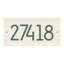Plaque d'adresse moderne-753185555-753185583