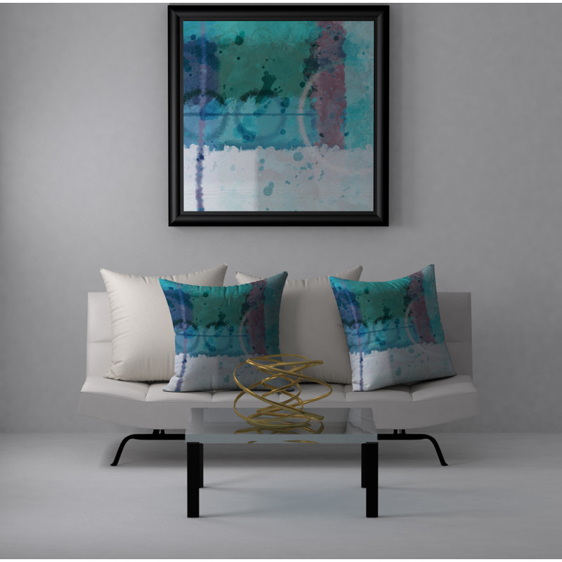  Housse de coussin carré et insert, 18 po x 18 po