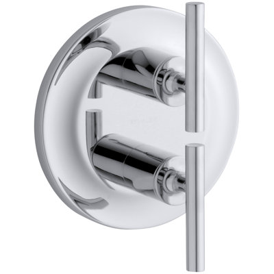 Purist Stacked Valve Trim with Lever Handles