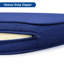 Coussin simple en oléfine - bleu minuit-1360595941