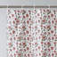 Ensemble 13 pièces de rideau de douche floral et crochets Robidoux