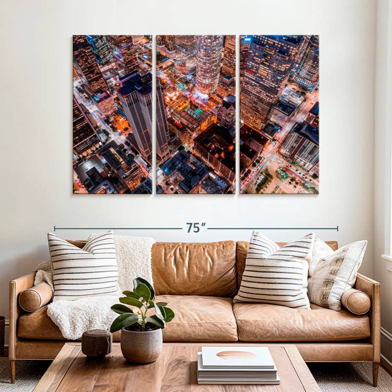 Lumières Sirci Los Angeles, H 42 po x l 65 po