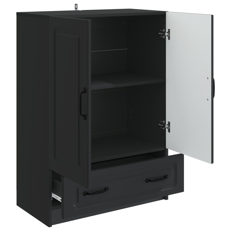 66cm Sideboard, Black