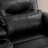 65.7" Modern Manual Reclining Loveseat With Storage Console And Cup Holders-2037765083