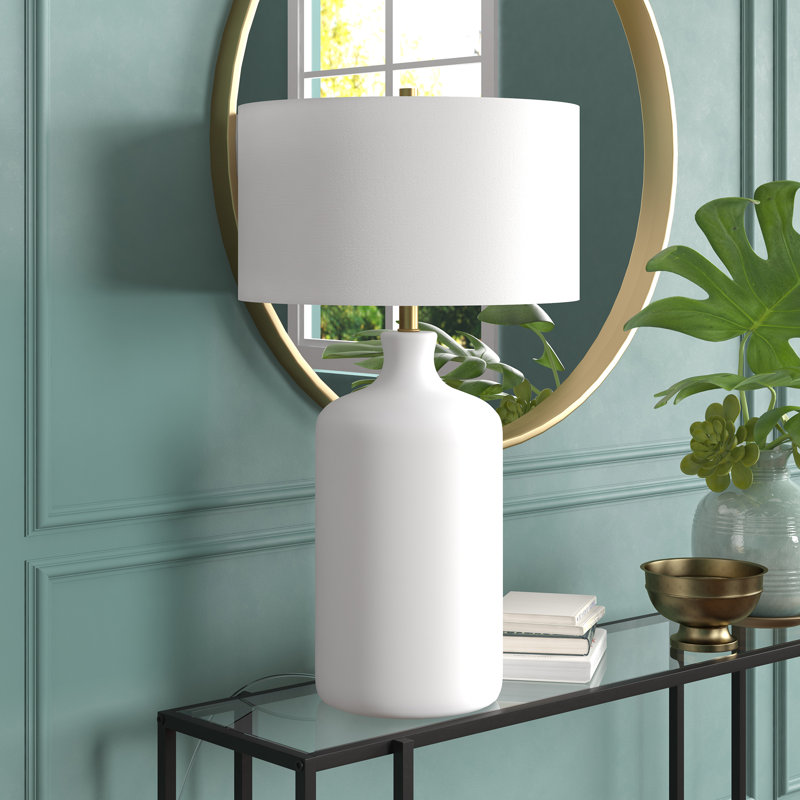Sloane Ceramic Table Lamp, White