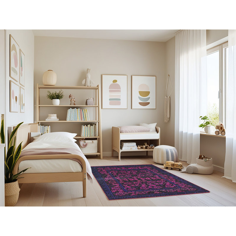 Abstract Indoor Rug, Rectangle 4' x 6'