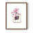 Eau De Toilette Framed Print - Solid Wood-1500142413-1500142412