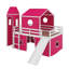 Lit mezzanine simple avec glissade et tour-118020720