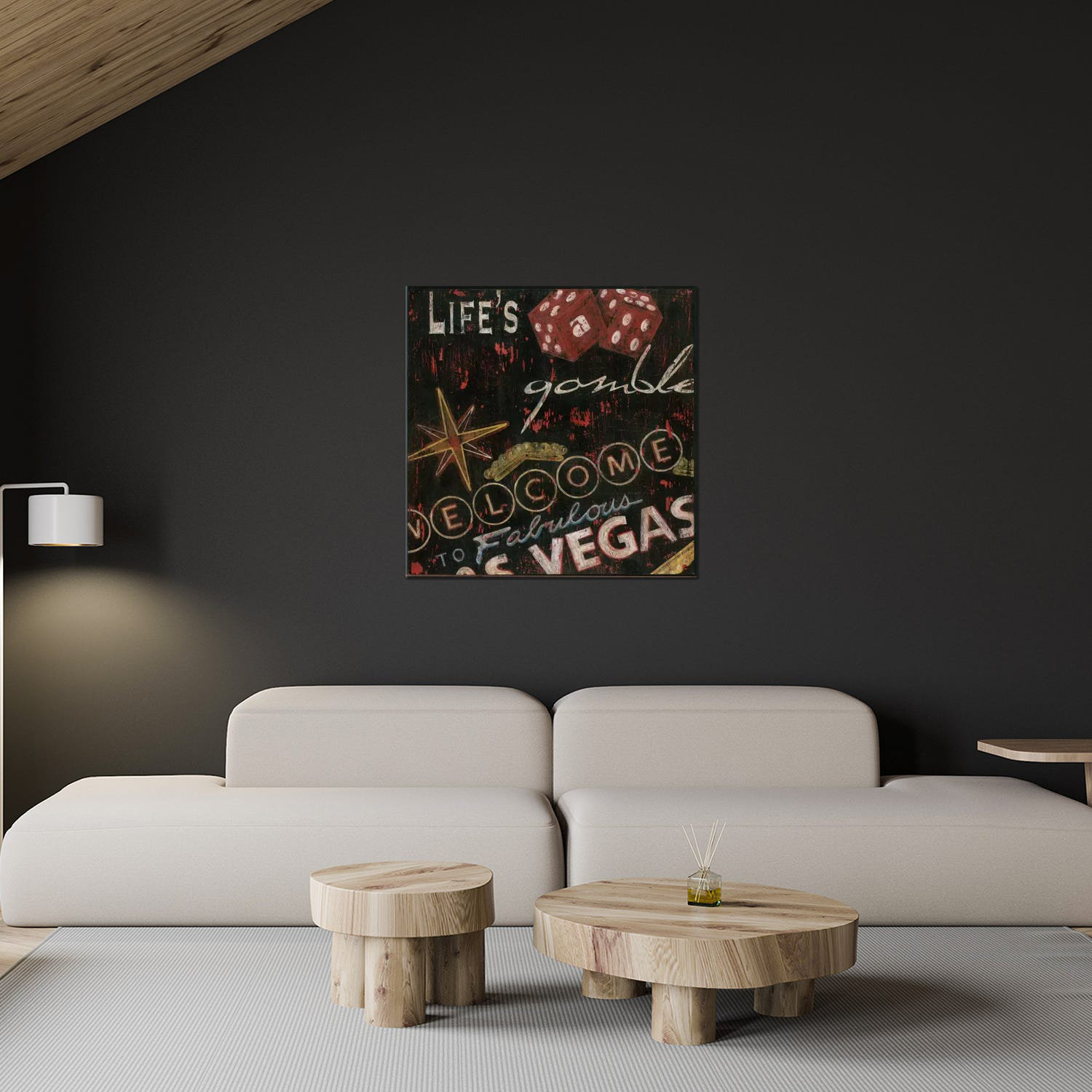 Trinx Life s a Gamble by Tava Studios - Unframed Advertisements | Wayfair