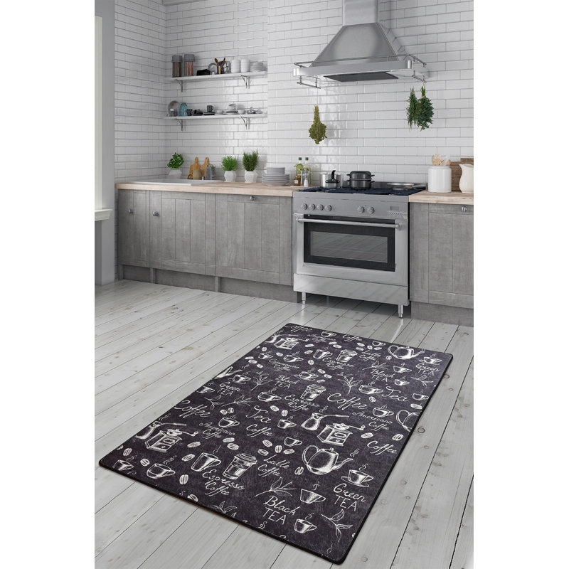 Antibacterial Non-Slip Area Rug, 100% Polyester, 47.2 x 70.9 inches | 0.16 in Pile Height, Machine Washable, Durable Felt Base | Perfect for Living Room, Bedroom, & Dining Room | Soft, Stylish, and Easy to Maintain