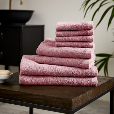 Quick Dry Cotton 8 Piece Towel Set