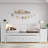 Full Size Daybed with Storage Shelves,Drawers,Trundle,Charging Station,LED Light,Desk and Cabinet-727893293