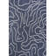 Tapis d'intérieur / extérieur bleu marine / crème Numra-1527396055
