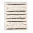Chandless Striped Ivory/Black Area Rug-48184802