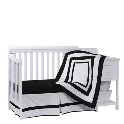 Bajo 3 - Piece Crib Bedding Set