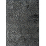 Rapture Dark Blue/Gray/Black Geometric Luxury Area Rug