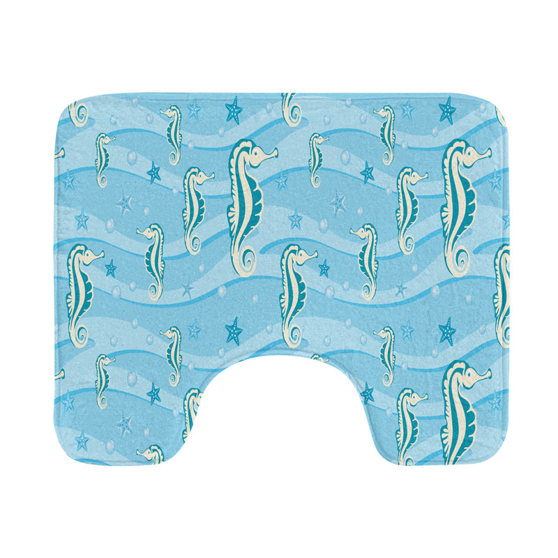 Tapis de salle de bain en forme de U Aqua