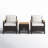 Andrnico 3 Piece Seating Group with Cushions