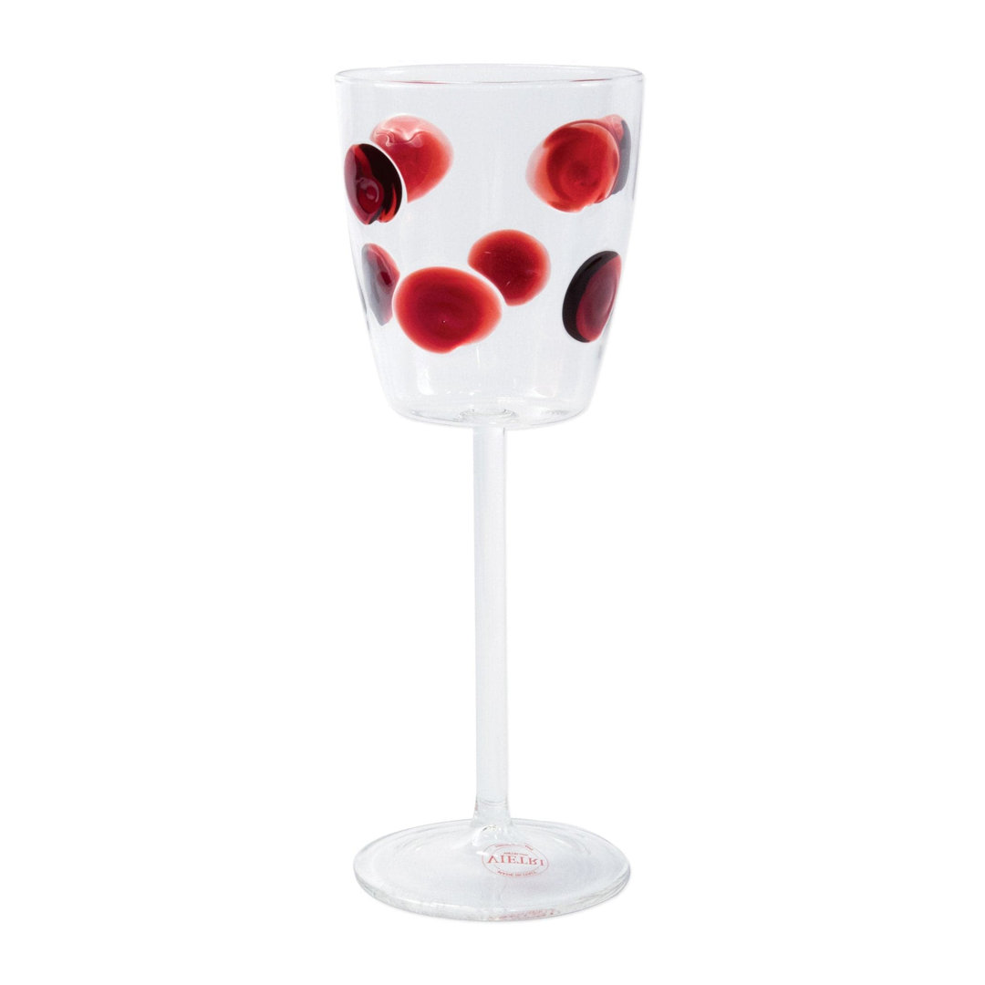 Drop 11oz. Handmade Wine Glass VIETRI 