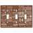 Brown/White