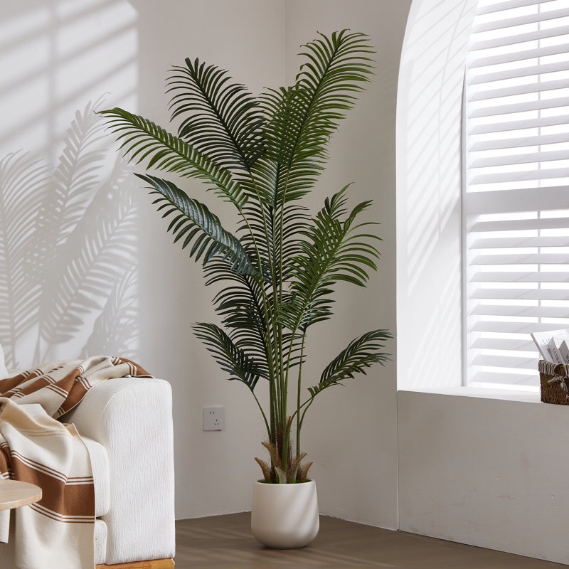 182.9cm Faux Palm Tree in Vase