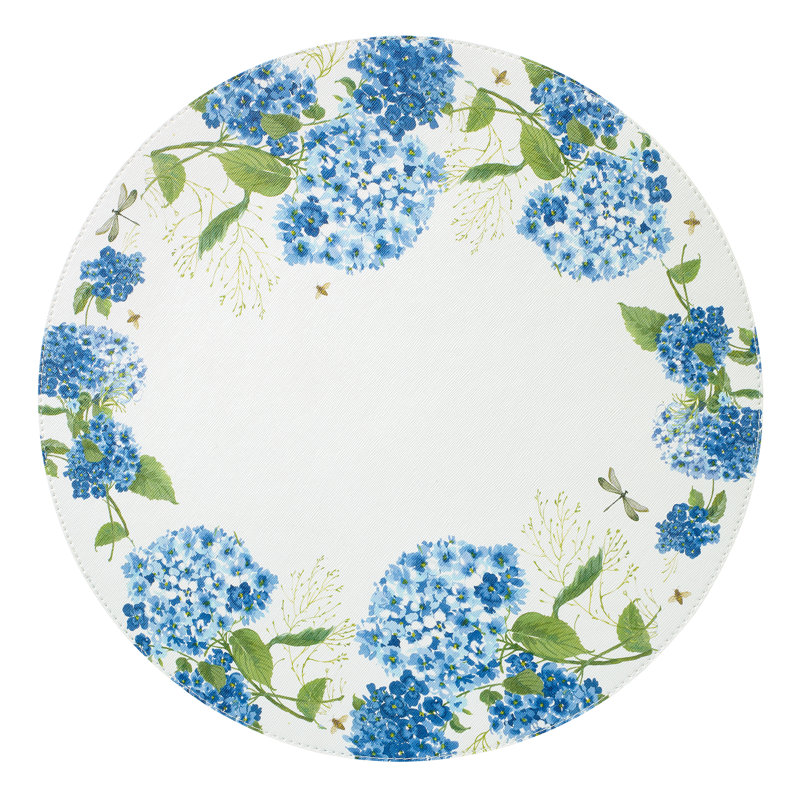 Hydrangea 15" Rd Mat