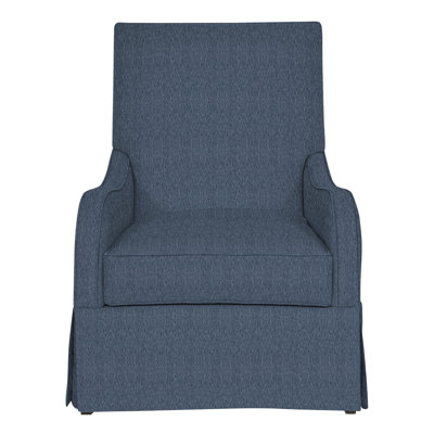 Zoe Swivel Slipcovered Armchair