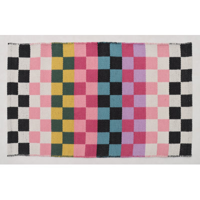 Calypso Checked Indoor/Outdoor Rug