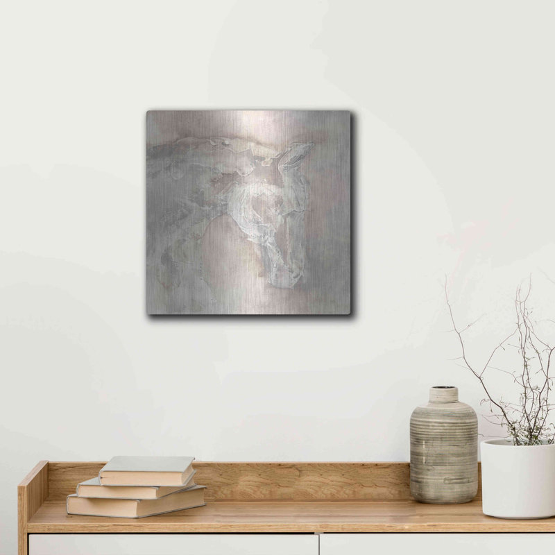 «Gray Head III» par Chris Paschke, H 12 po x l 12 po