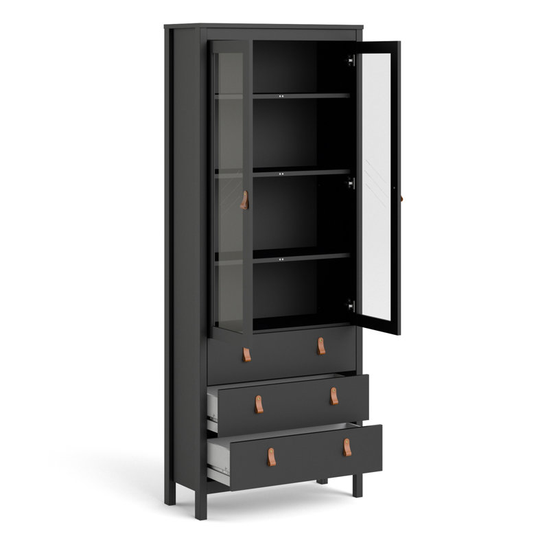 Cynteria Display Cabinet, Black