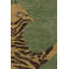 Distressed Homage Hand Knotted Wool Animal Print Area Rug-875186355