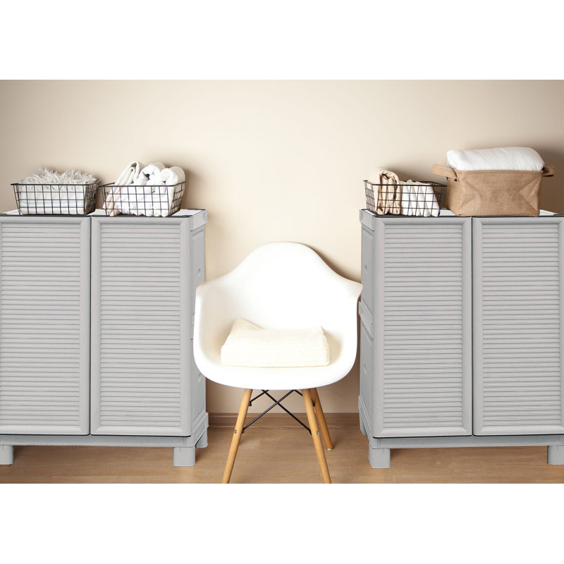 Plastic 2 -Door Accent Cabinet