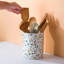 Porte-ustensiles de cuisine, grande table de 7,2 pouces Terrazzo