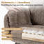 Upholstered Swivel Armchair-962515845